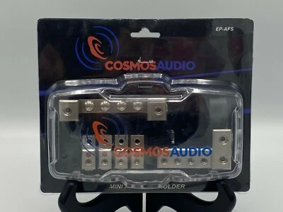 COSMOS AUDIO FUSED DISTRIBUTION BLOCK 0/4 AWG IN AND 4/8 AWG OUT - Image 1 of 4