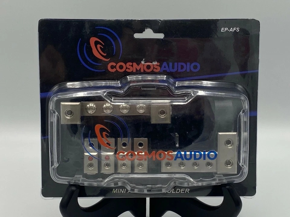 COSMOS AUDIO FUSED DISTRIBUTION BLOCK 0/4 AWG IN AND 4/8 AWG OUT - Image 1 of 4