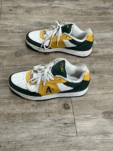 Scarpe Reebok MLB Clubhouse Oakland A’s Athletics da uomo taglia 9,5 sneakers verdi - Foto 1 di 9