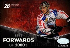 2012-13 Finnish Cardset Best Forwards of 2000's #2 Jarkko Immonen