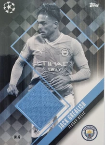 Topps Champions League Match Attax 2023-2024 - JERSEY RELIC JR-JG Grealish V5 - Picture 1 of 1