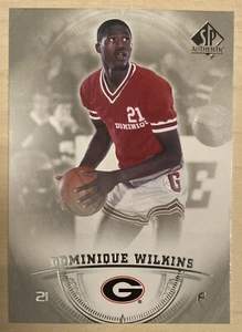 DOMINIQUE WILKINS - 2013-014 SP Authentic #1 - GEORGIA BULLDOGS - Picture 1 of 2
