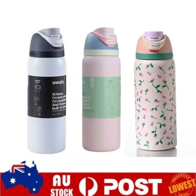 32oz Owala Urban Outfitters Exclusive Tied and Ture FreeSip Blue Bow Bottle - image 1 of 4