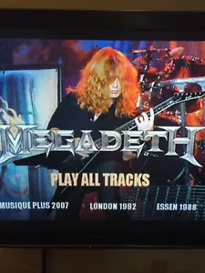 Megadeth Live Until Deth Digipack limitato DVDMI071012 1988 1992 2007 Molto raro - Foto 1 di 10