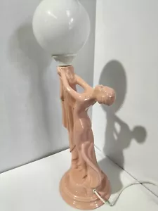 Vintage Art Deco Style Lamp Large Diana Lamp Beautiful Nude Naked Lady Lamp - AF - Picture 1 of 16