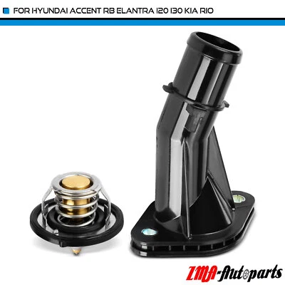 Thermostat Housing Assembly for Hyundai Accent RB Elantra MD i20 Cerato Kia Rio - image 1 of 4