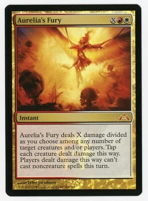 1x Aurelia's Fury #144/249 Gatecrash - MTG Magic the Gathering - NM FOIL - Image 1 of 2