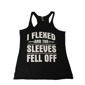 NEXT LEVEL APPAREL Shirt Men's Sleeveless Racerback Tank Top Black Lg. - Picture 1 of 9