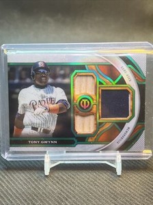 2023 Topps Tribute Triple Relic Green Tony Gwynn #2/99