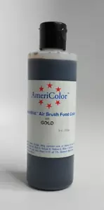 AmeriColor AmeriMist Air Brush Food Color, Gold, 9 oz - Picture 1 of 2