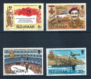 GB Isle of Man 1981 The Royal British Legion stamps. MNH. Sg 205-208 - Picture 1 of 2