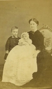 France Princess Maria Clotilde of Savoy Bonaparte Old CDV photo Franck 1865 - Bild 1 von 3