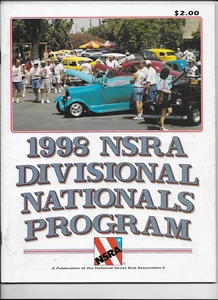 1997 98 00 NSRA DIVISIONAL NATIONALS PROGRAM LOT (3) -- NEAR MINT -STREET RODS - Picture 1 of 3