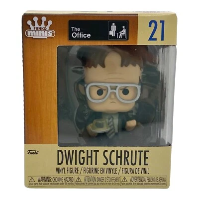 Figura Vinilo Dwight Schrute The Office 3" #21 RARO Funko Minis Foto 1 de 4