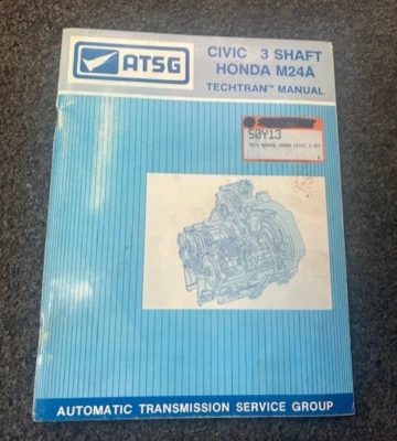 ATSG HONDA CIVIC 3 SHAFT M24A TECHTRAN MANUAL - Image 1 of 2