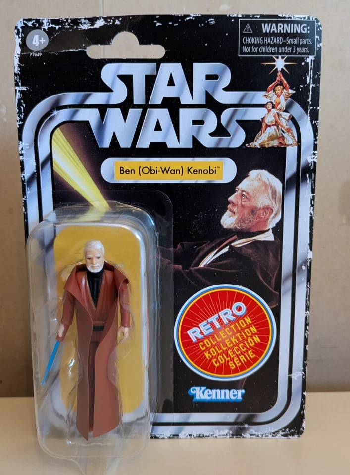 STAR WARS RETRO: UNA NUEVA ESPERANZA: BEN OBI WAN KENOBI - Figura 3,75 - (NUEVO) Foto 1 de 1