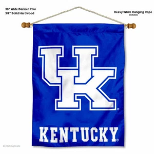 Kentucky UK Wildcats UK Wall Hanging Banner - Picture 1 of 5