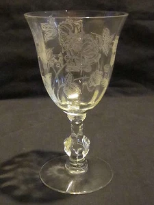 Heisey Rose Water Goblets (4) - Bild 1 von 1
