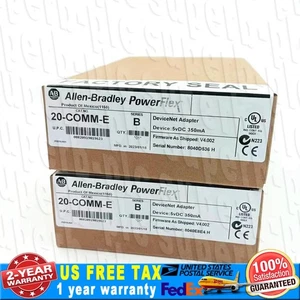 Factory Sealed Allen Bradley 20-COMM-E SER B Ethernet / IP Adaptor US Free Tax - Picture 1 of 4