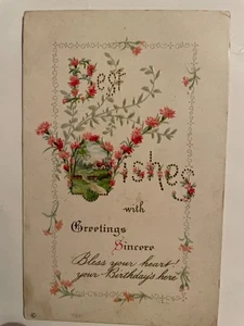 postcard best wishes - Picture 1 of 2
