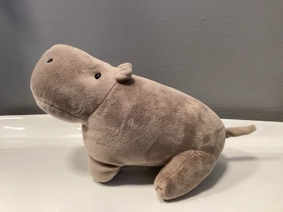 Jellycat - Small Mellow Mallow Hippo - Soft Plush Toy 8" Hippopotamus RARE  - Image 1 of 4