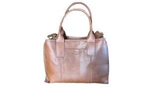 BOLSO MONEDERO BOLSO CUERO MARRÓN Lucky Brand TOTE, - Imagen 1 de 12