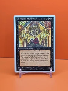 ⚫️⚫️⚫️ 1995 MAGIC THE GATHERING CYCLOPEAN MUMMY 4TH EDITION ALTERNATE UNPLAYED - Picture 1 of 4