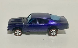 Hot Wheels Redline 1967 CUSTOM BARRACUDA Purple/Purple Int. HK-Restored - Picture 1 of 7