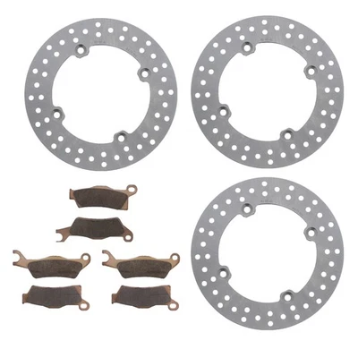 2015 2016 Can-Am Outlander L 450 Front & Rear Brake Rotors and Brake Pads - Image 1 of 4