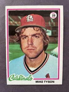 1978 Topps #111 Mike Tyson St. Louis Cardinals - Picture 1 of 2