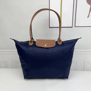 Bolso de Mano Longchamp Grande Azul Marino 1899 - Imagen 1 de 10