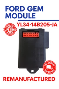 Rebuilt 1999 - 2003 Ford F150 4x2 GEM Body Control Module YL34-14B205-JA - Bild 1 von 1