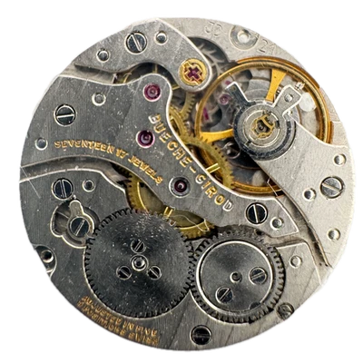 Reloj Pulsera Hombre Mecánico Vintage Bueche-Girod 17 Joyas Movimiento Suizo Foto 1 de 2