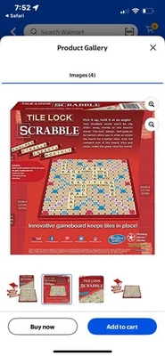 Juego de mesa Winning Moves Tile Lock Scrabble (1143) Foto 1 de 2