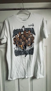 Maglietta San Antonio Spurs 2014 NBA Champions Caricature Adidas Finals Kawhi Med - Foto 1 di 9