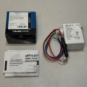 Acuity nLight NPP16 D EFP PA 265M1U Occupancy Controlled Dimming Power/Relay Pac - Picture 1 of 8