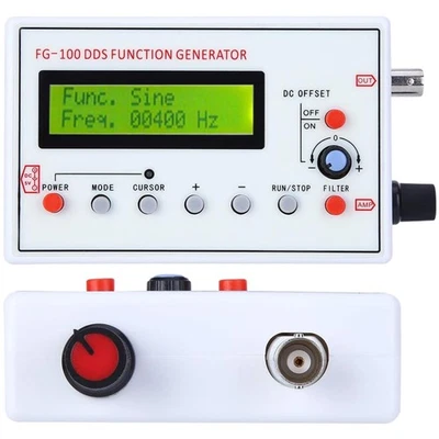 Frequenzgenerator, Signalgenerator, FG-100 DDS, 1HZ-500KHz Funktion Niederfre... - Bild 1 von 4