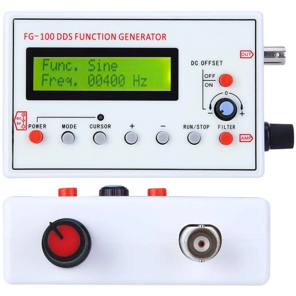 Frequenzgenerator, Signalgenerator, FG-100 DDS, 1HZ-500KHz Funktion Niederfre... - Bild 1 von 4