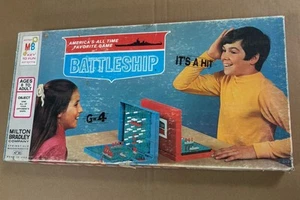Juego de mesa BATTLESHIP 1971 Milton Bradley completo en caja original vintage - Imagen 1 de 12