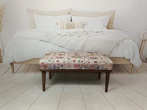 Pub bench, Upholstered bench, Cocktail ottoman, Lounge bench, Dining bench - Picture 1 of 10