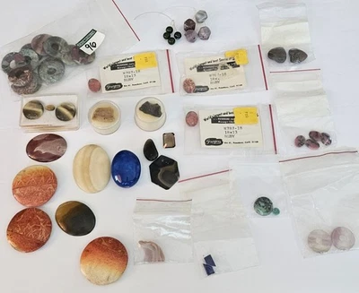 VTG Gems, Stones & Beads Estate Lot for Jewelry Making, Arts & Crafts. - Image 1 of 4