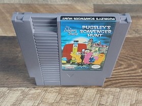 Addams Family Pugsley&rsquo;s Scavenger Hunt (Nintendo NES) Authentic - Game Only
