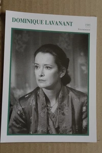 (S20) STARPORTRAITKARTE - Dominique Lavanant - Picture 1 of 1