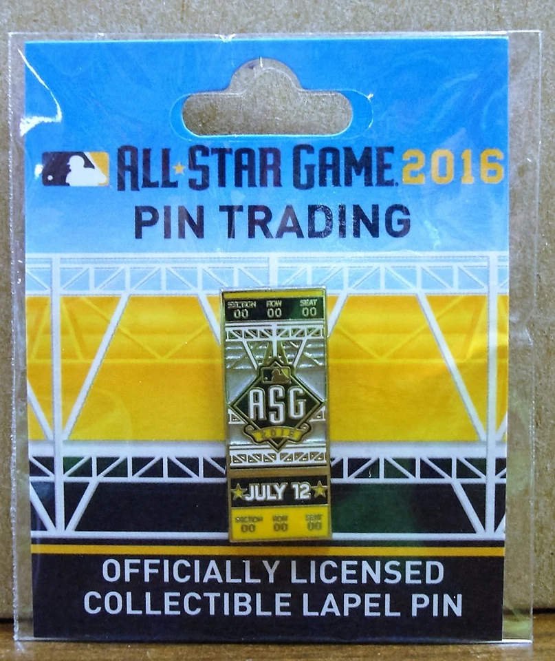 SAN DIEGO PADRES 2016 ALL-STAR GAME TICKET COLLECTOR PIN BRAND NEW WINCRAFT - Image 1 of 1