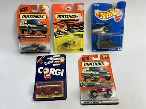 VTG 1985 - 1997Hot Wheels & Matchbox Bronco II Rocketank Crown Vic + Cars Lot 5 - Picture 1 of 6