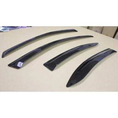 Fits For Mercedes Benz W203 Sedan Window Visor Sun Rain Guard Weather Shield SET - Imagem 1 de 4