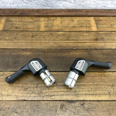 Vintage Suntour BarCon Shift Lever Set 6s  Accushift Shifter Bar Con 6 Speed A3 - Image 1 of 4