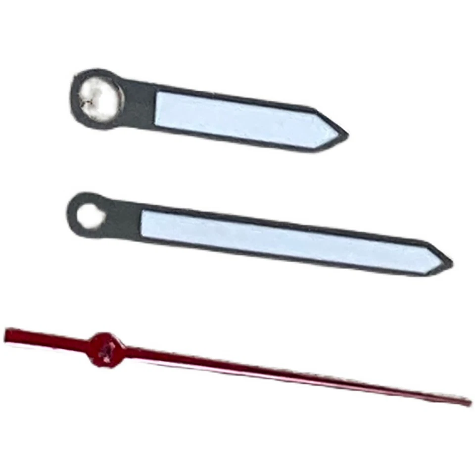 Watch Hands Set Green Luminous Three Pointers Needles for Nh35 Nh36 Movement C2u