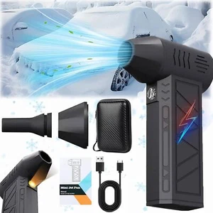 Portable Mini Duster Blower Powered Air Blower Super Jet Fan 130000 RPM New - Picture 1 of 18
