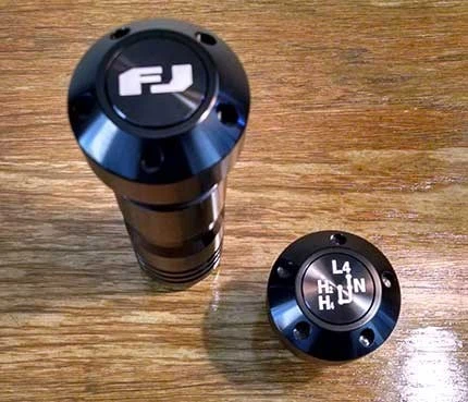 FJ Cruiser Black Trail Team Shift Knob Set - Automatic Only 2007-15 SALE - Image 1 of 1